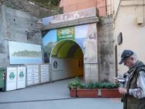 Manarola: Vor der Strae der Liebe ..?