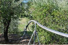 Erntehilfe-"Zahnradbahn" ...