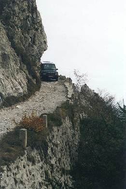Mit dem Disco auf den Alpenpisten ...