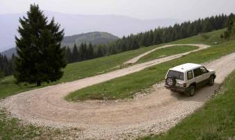 ... mit etlichen Kehren ...