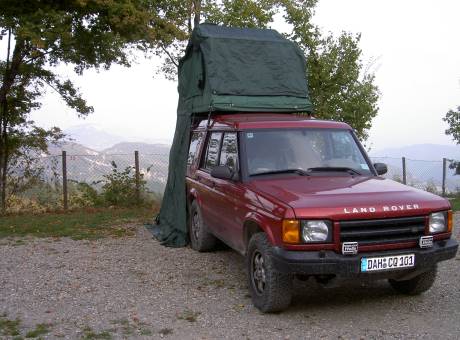 Angekommen: Am Camping le Fonti ...