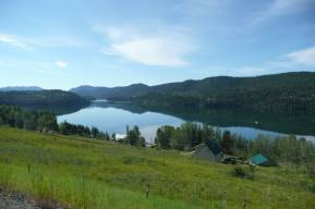 Zwischen Bridge Lake und Little Fort ...