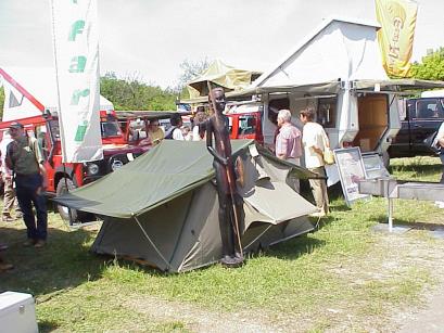 Viel los auf der Messe, Afrikafeeling inklusive ...
