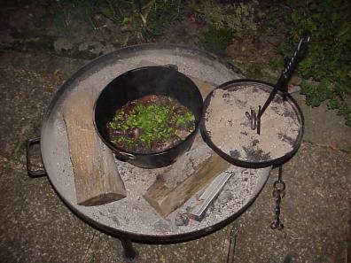 Schnell bricht die Nacht herein, da kommt das Linsengericht grad recht!