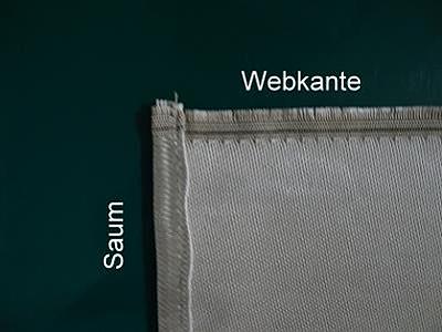 Unterschiedliche Kanten an der Schweierdecke ...