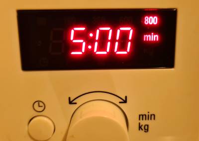 Andere Wattzahl, andere Zeit als vorgegeben Andere Wattzahl, andere Zeit als vorgegeben