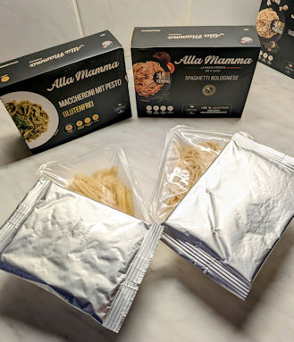 Im Test: Spaghetti Bolognese und glutenfreie Maccheroni mit Pesto Im Test: Spaghetti Bolognese und glutenfreie Maccheroni mit Pesto