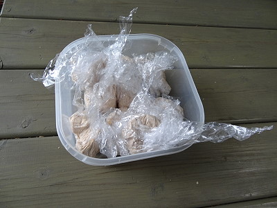 Brötchenrohlinge im Beutel ... Brötchenrohlinge im Beutel ...