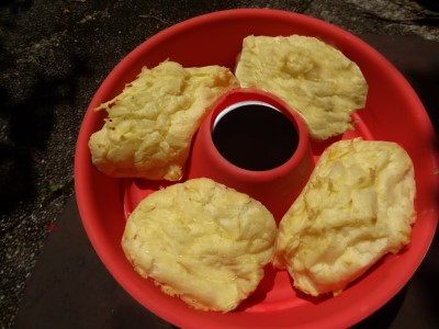 ... und fluffiges Ergebnis ... ... und fluffiges Ergebnis ...