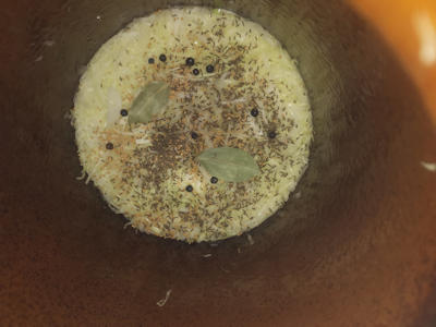 ... Gewürze drauf ... ... Gewürze drauf ...