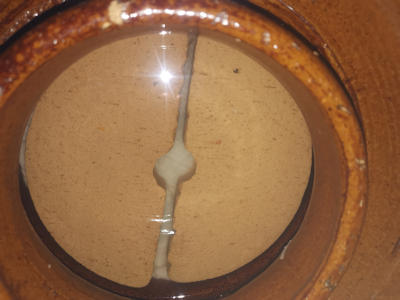 ... die Steine müssen schön vom Saft bedeckt sein ... ... die Steine müssen schön vom Saft bedeckt sein ...