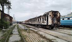 Auch Züge hat´s getroffen ... Auch Züge hat´s getroffen ...