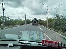 Unmengen von Material unterwegs ... Unmengen von Material unterwegs ...