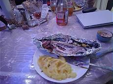 Abendessen im Grenzhotel