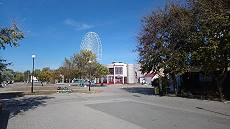 Berdjansk: Das Riesenrad war im Sommer wirklich in Betrieb ...