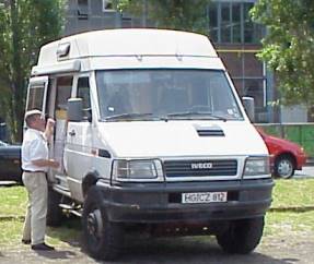 Unterwegs mit dem Iveco ...