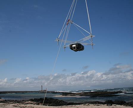 Unterwegs mit der FlyCam: Luftbilder auch mit Drachen ...