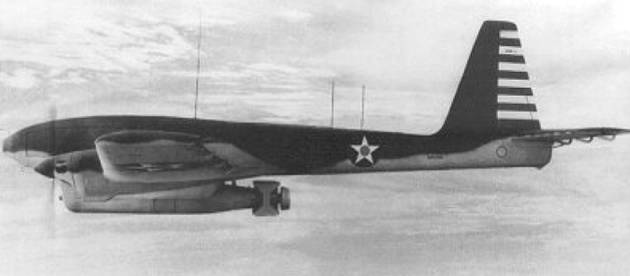 Die TDR-1 in der Zeichnung ...