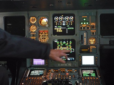 Modern: Das A 340 Cockpit