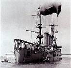 USS HUNTINGTON im WK1 ...