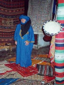 ... wir haben die "Beduinin" Johanna ...