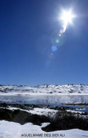 ... am Aguelmame des Sidi Ali ...