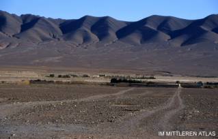 Fast surrealistische Landschaft ...