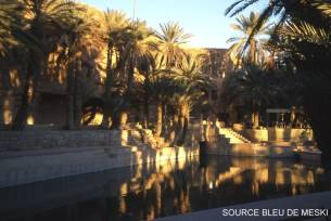 am Camp der blauen Quelle ...