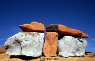 skurrile Steinformationen ...