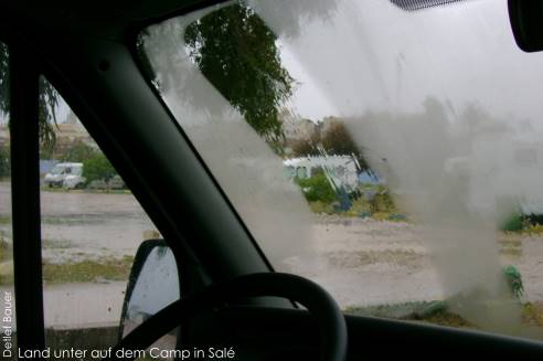 Es schttet wie aus Eimern ...