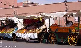 Rund um den Djama el-Fna ...