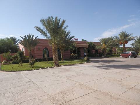 Unser Hotel in Errachidia ...