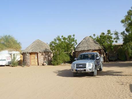 Ranger statt Roadster: Im Camp Bab Sahara ...