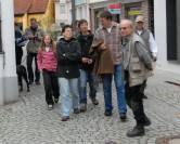 Die Gruppe auf der Spur des Cache ..?