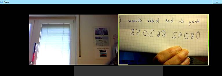 Sicherheit durch Geheimschrift ..?