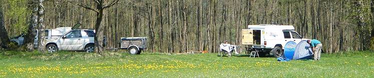 Platz direkt an der Naab ...