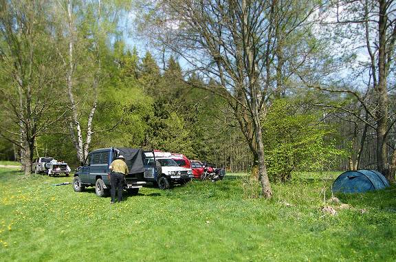 Campatmosphre kommt auf ...