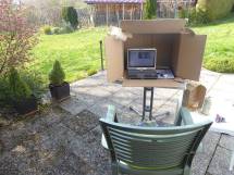 Idylle pur bei der Arbeit ...