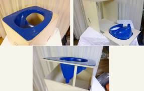 Korpus aus Multiplex und Trennaufsatz