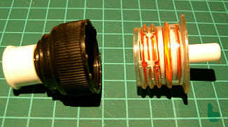 Trinknippel mit fertigem Anschluss an den Schlauch Trinknippel mit fertigem Anschluss an den Schlauch