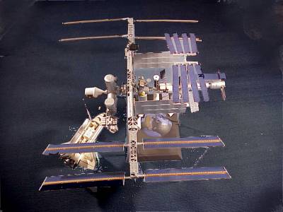 Auch fr die ISS wurde eine Zeit festgelegt ....