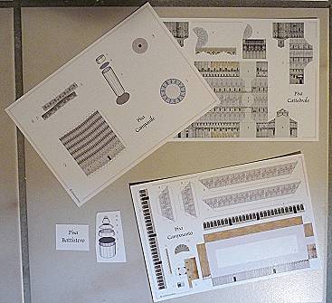 Modell-Zutaten: Vier Postkarten ... Modell-Zutaten: Vier Postkarten ...