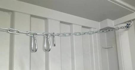 Ketten fr den Flaschenzug ...