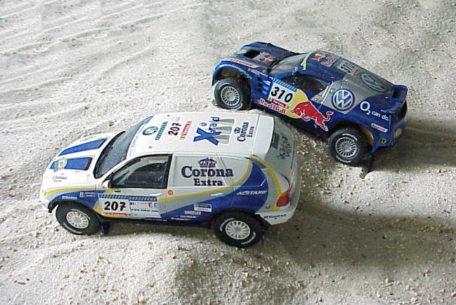 Dnenrennen: Der Race Touareg und der BMW X5 X-raid ...