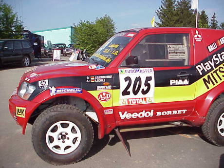 Bei der "Abenteuer Allrad" in Bad Kissingen 2002: Das Original ...