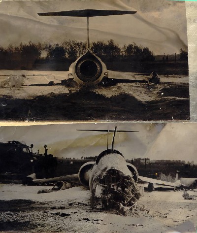 So konnte es enden: Absturz bei Ottmarsbocholt ...