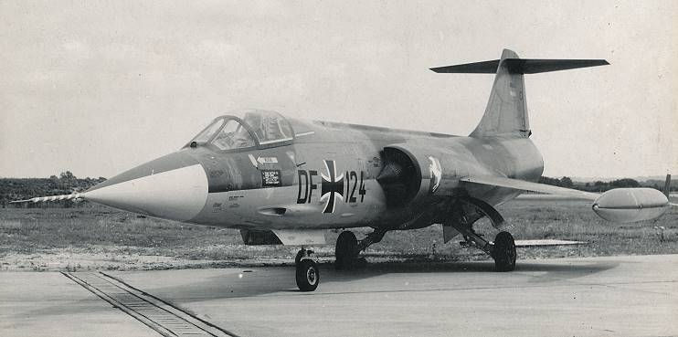 F-104 G JaboG 36, Rheine/Hopsten um 1968 ...