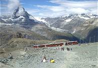 Rauf mit der Bahn, ein Stück runter zu Fuß ... Rauf mit der Bahn, ein Stück runter zu Fuß ...