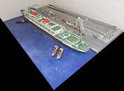 Platte 1: Columbuskaje mit SS UNITED STATES (zu berarbeiten)