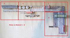 Platte 3 mit ebenfalls 4 Hafenmodulen